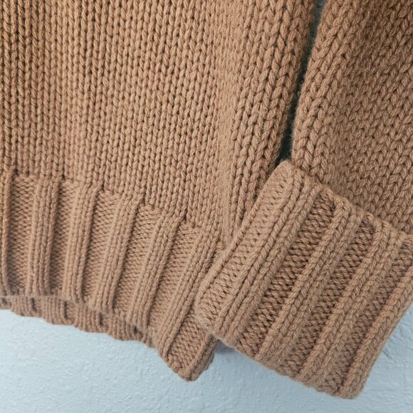 $348 Brooks Brothers Alpaca Wool Fair Isle Sweater Brown Multi Women’s SZ Small - Picture 8 of 12